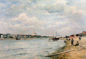 The Seine at Passy - the Trocadero and the Port de Grenelle